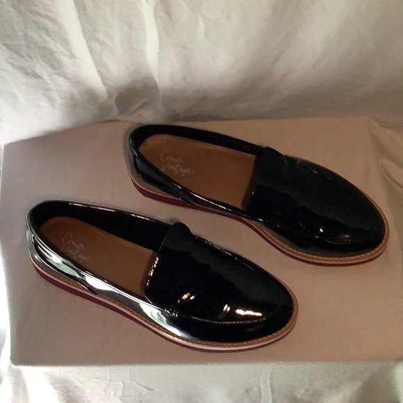 *Crown Vintage* Patent leather platform loafers - Picture 2 of 4